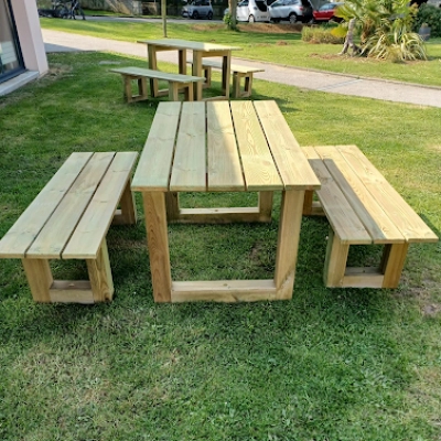 Tables, banquettes et transat... Ça sent l'été ! - une actualité de l'Entreprise Adaptée Guynemer à Colombelles Tables, banquettes et transat... Ça sent l'été !