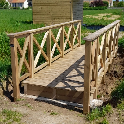 Passerelle en bois