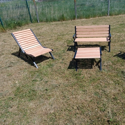 salon de jardin en bois